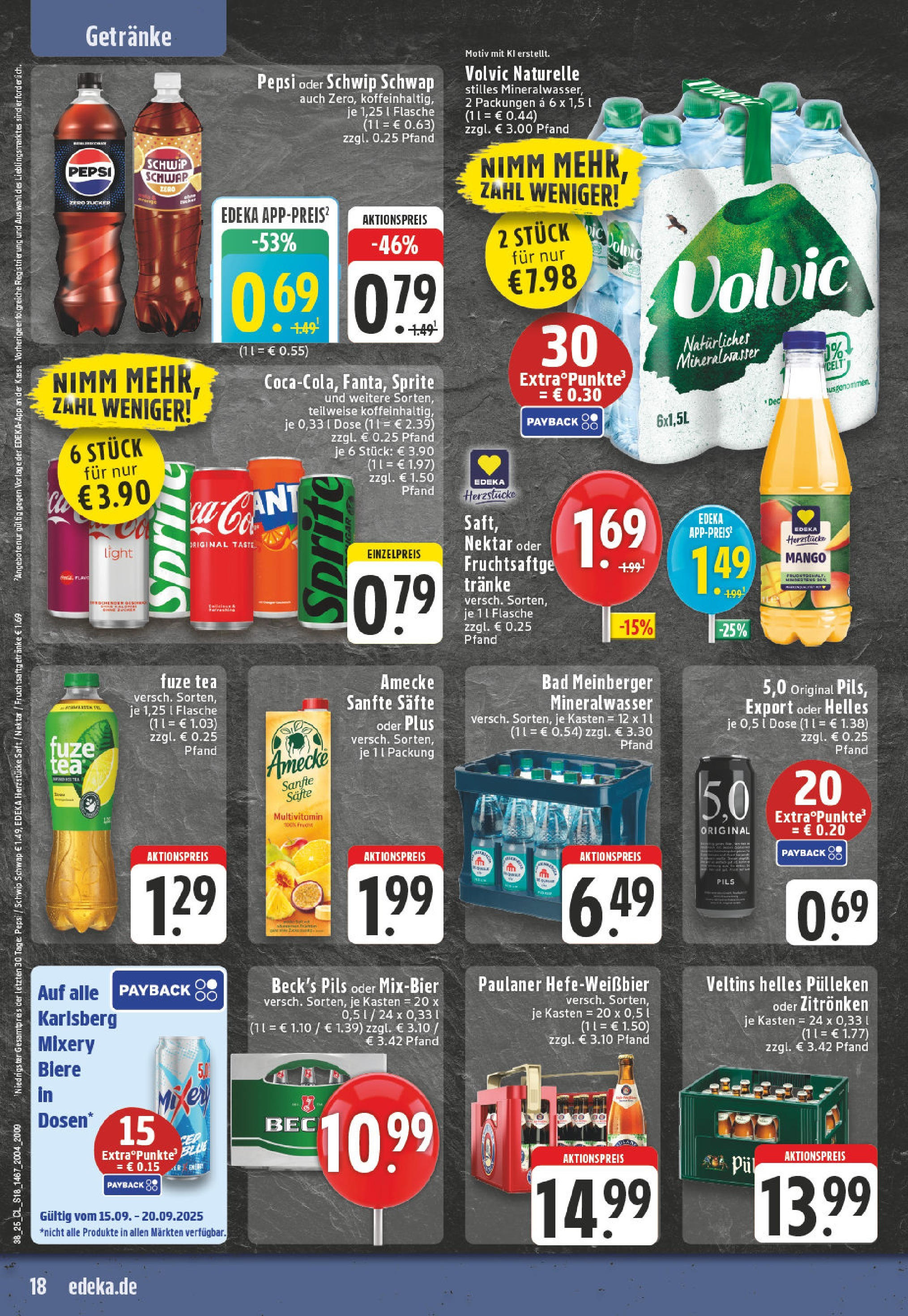 Edeka prospekt Erwitte (ab 14.09.2025) » Angebote Online | Seite: 20 Edeka prospekt Erwitte (ab 14.09.2025) » Angebote Online | Seite: 20
