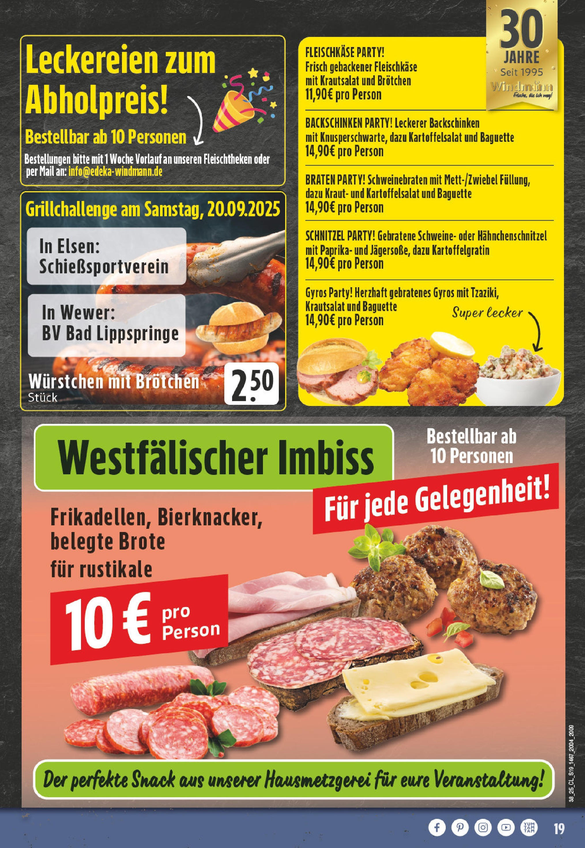 Edeka prospekt Erwitte (ab 14.09.2025) » Angebote Online | Seite: 21 Edeka prospekt Erwitte (ab 14.09.2025) » Angebote Online | Seite: 21