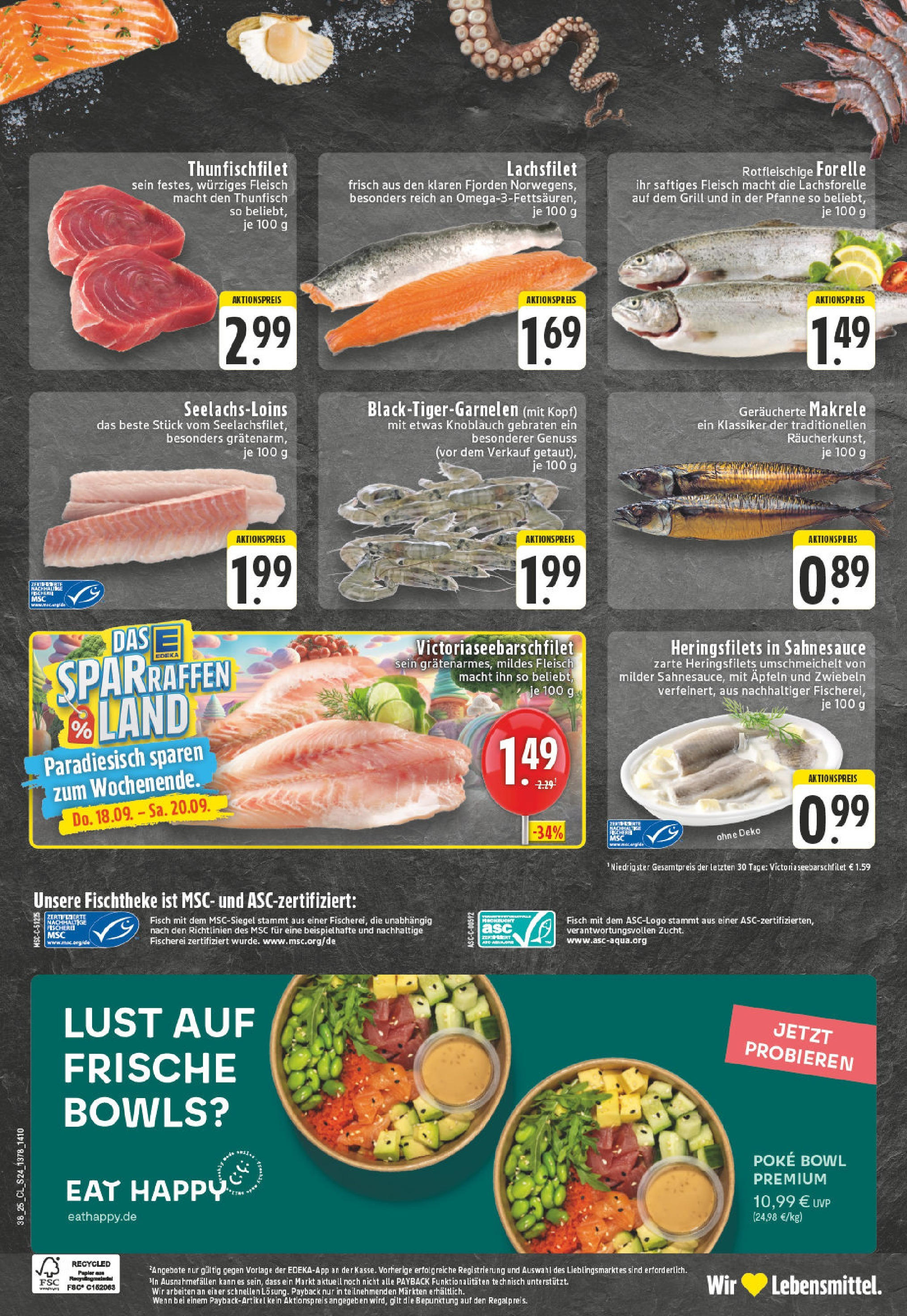 Edeka prospekt Puderbach	 (ab 14.09.2025) » Angebote Online | Seite: 26 | Produkte: Thunfisch, Fisch, Zwiebeln, Knoblauch