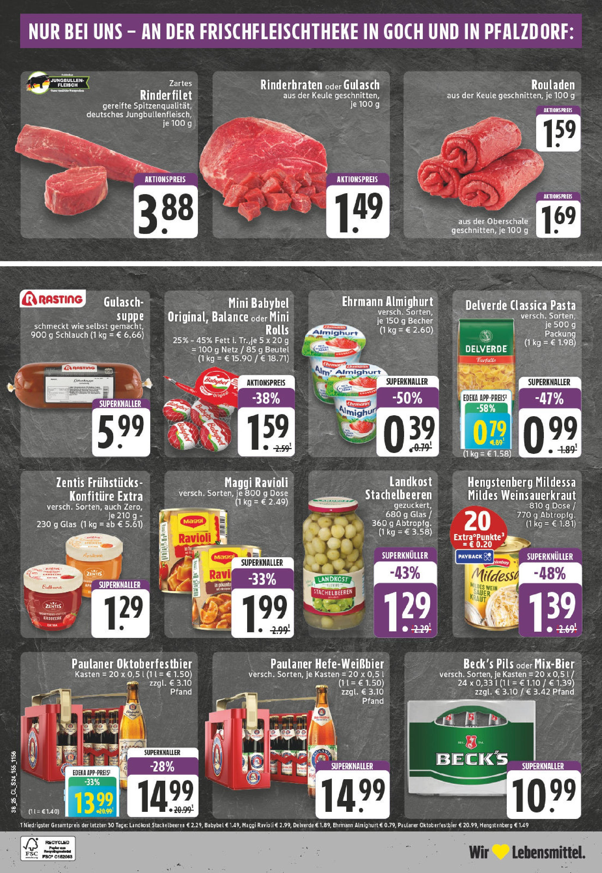 Edeka prospekt Goch	 (ab 14.09.2025) » Angebote Online | Seite: 26