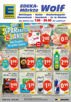 Edeka prospekt Rheine	 ab 14.09.2025 gültig