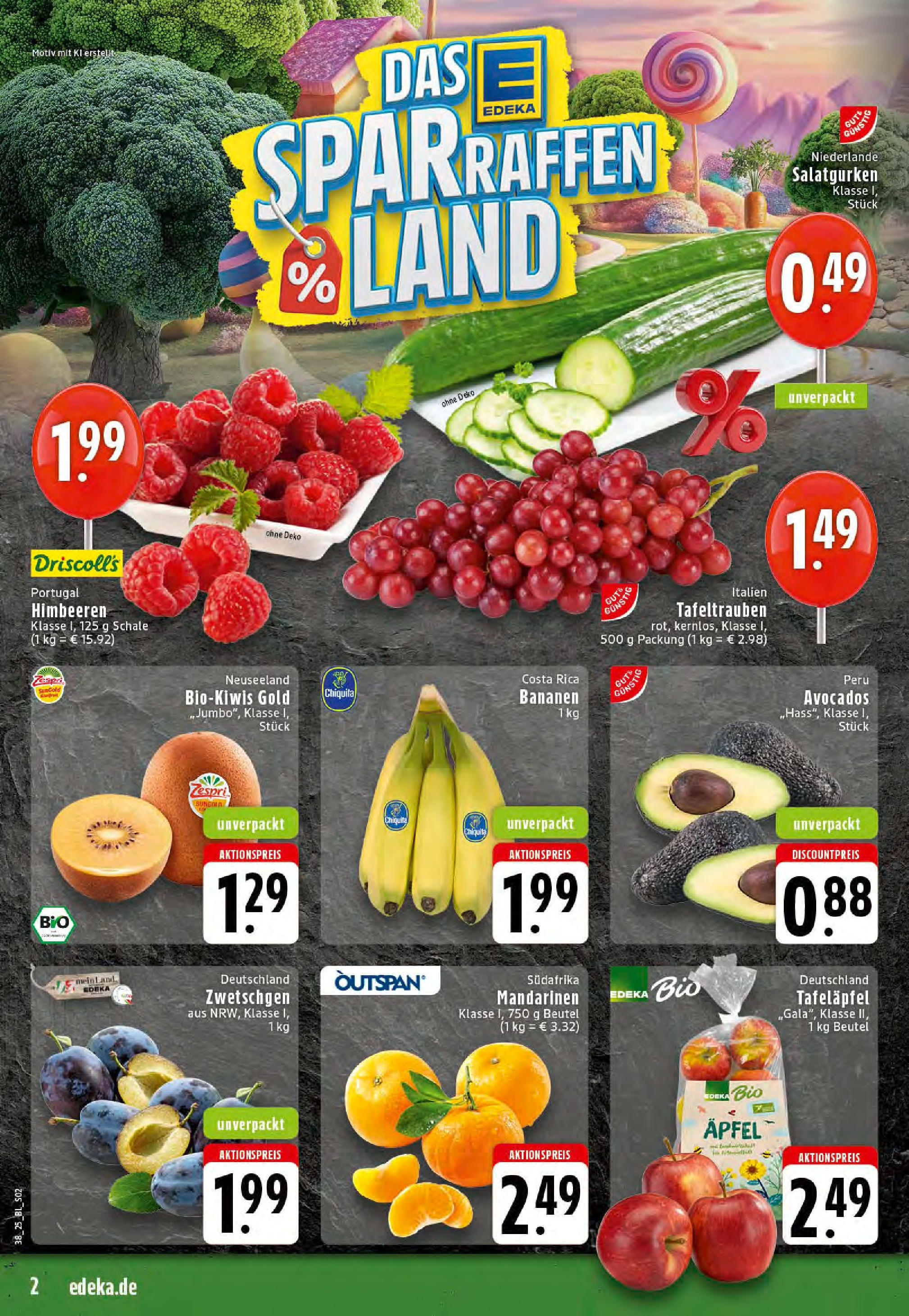 Edeka prospekt Recke	 (ab 14.09.2025) » Angebote Online | Seite: 2