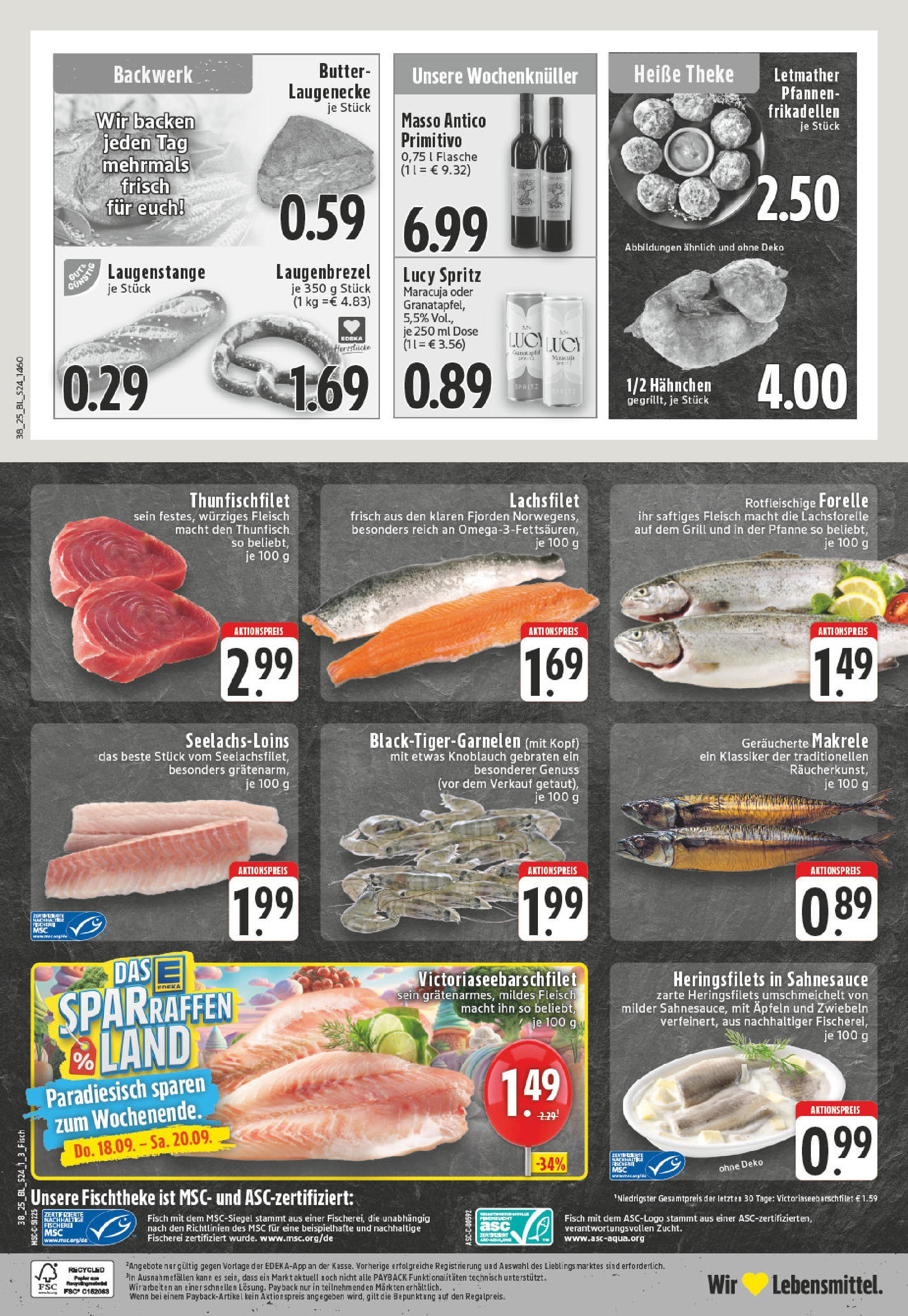 Edeka prospekt Iserlohn-Letmathe (ab 14.09.2025) » Angebote Online | Seite: 26 | Produkte: Grill, Butter, Zwiebeln, Fleisch Edeka prospekt Iserlohn-Letmathe (ab 14.09.2025) » Angebote Online | Seite: 26 | Produkte: Grill, Butter, Zwiebeln, Fleisch