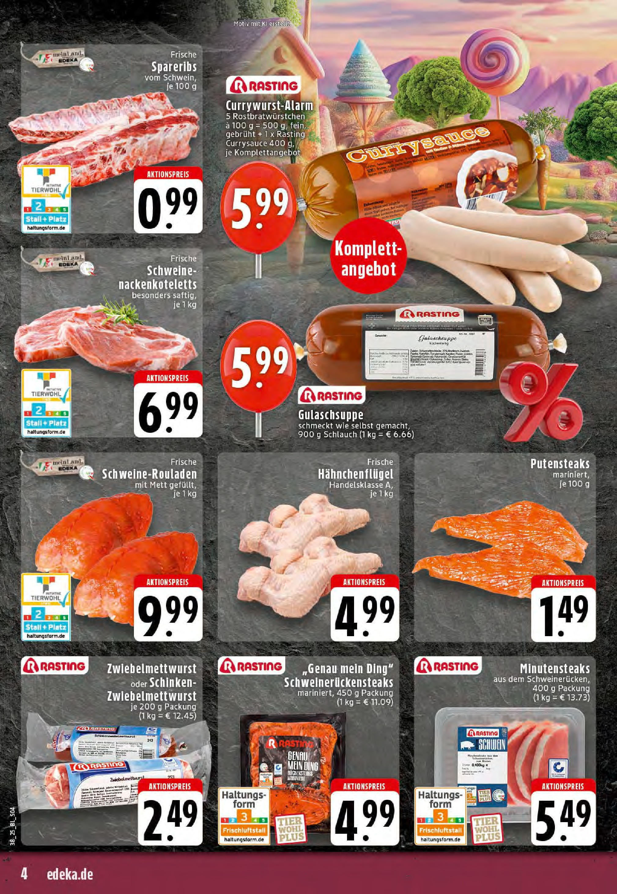 Edeka prospekt Recke	 (ab 14.09.2025) » Angebote Online | Seite: 4