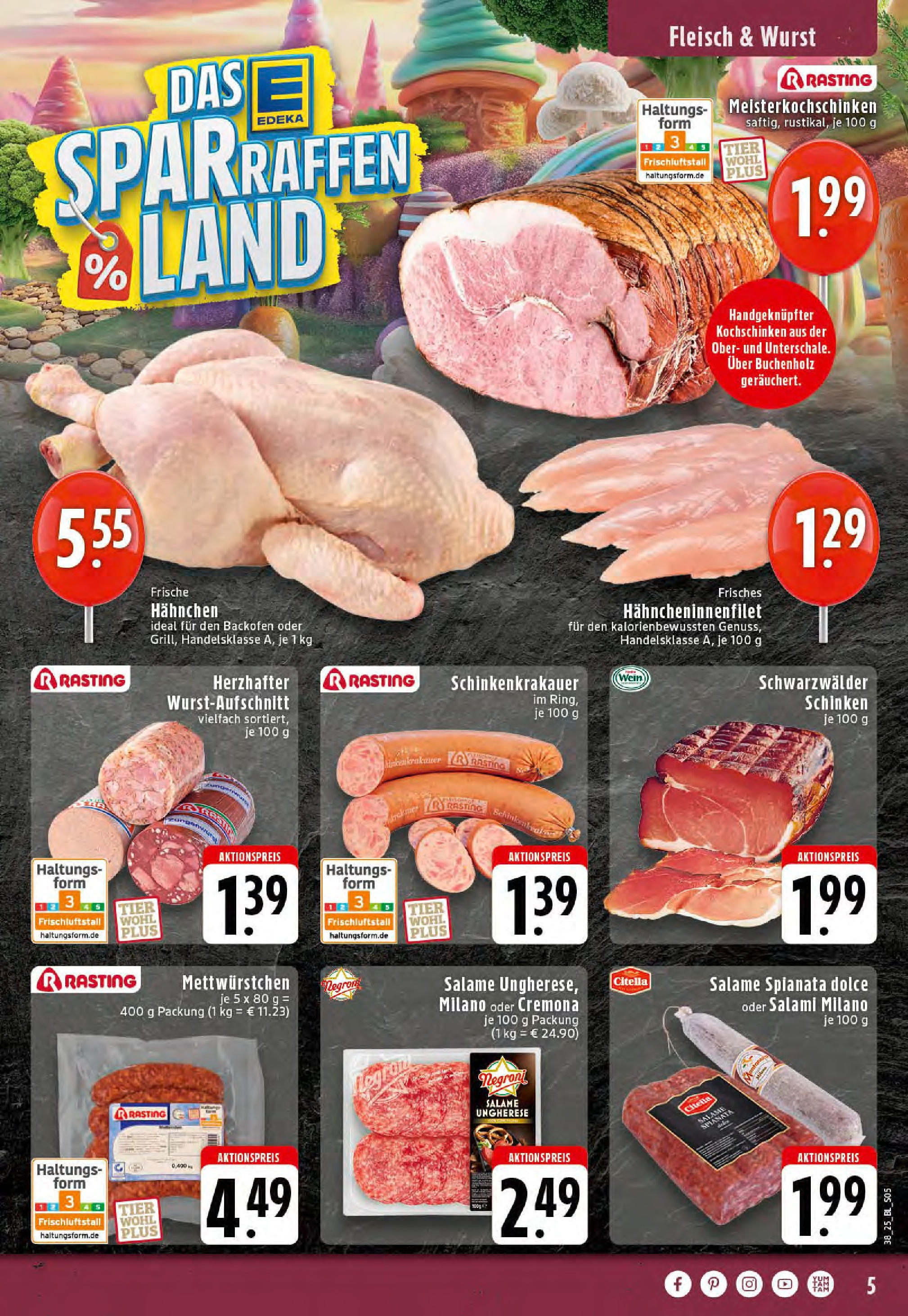 Edeka prospekt Recke	 (ab 14.09.2025) » Angebote Online | Seite: 5