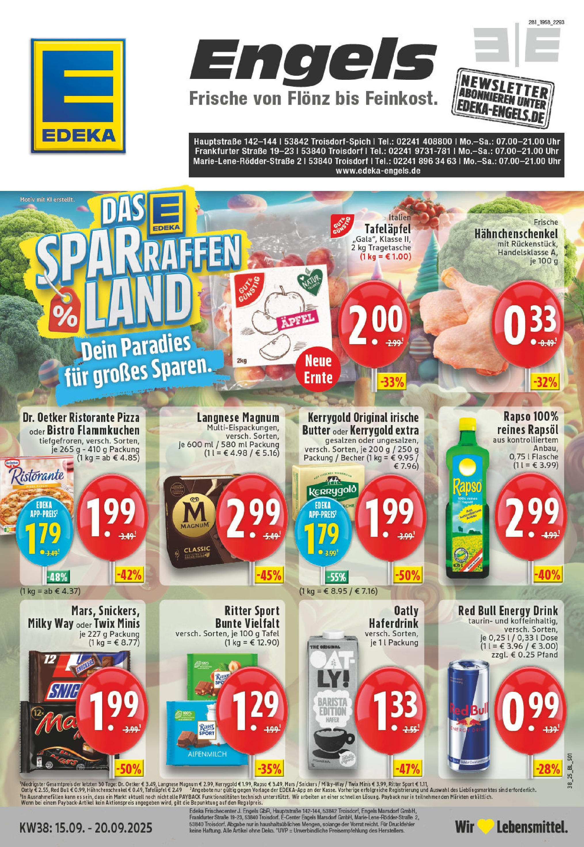 Edeka prospekt Troisdorf	 (ab 14.09.2025) » Angebote Online | Seite: 1
