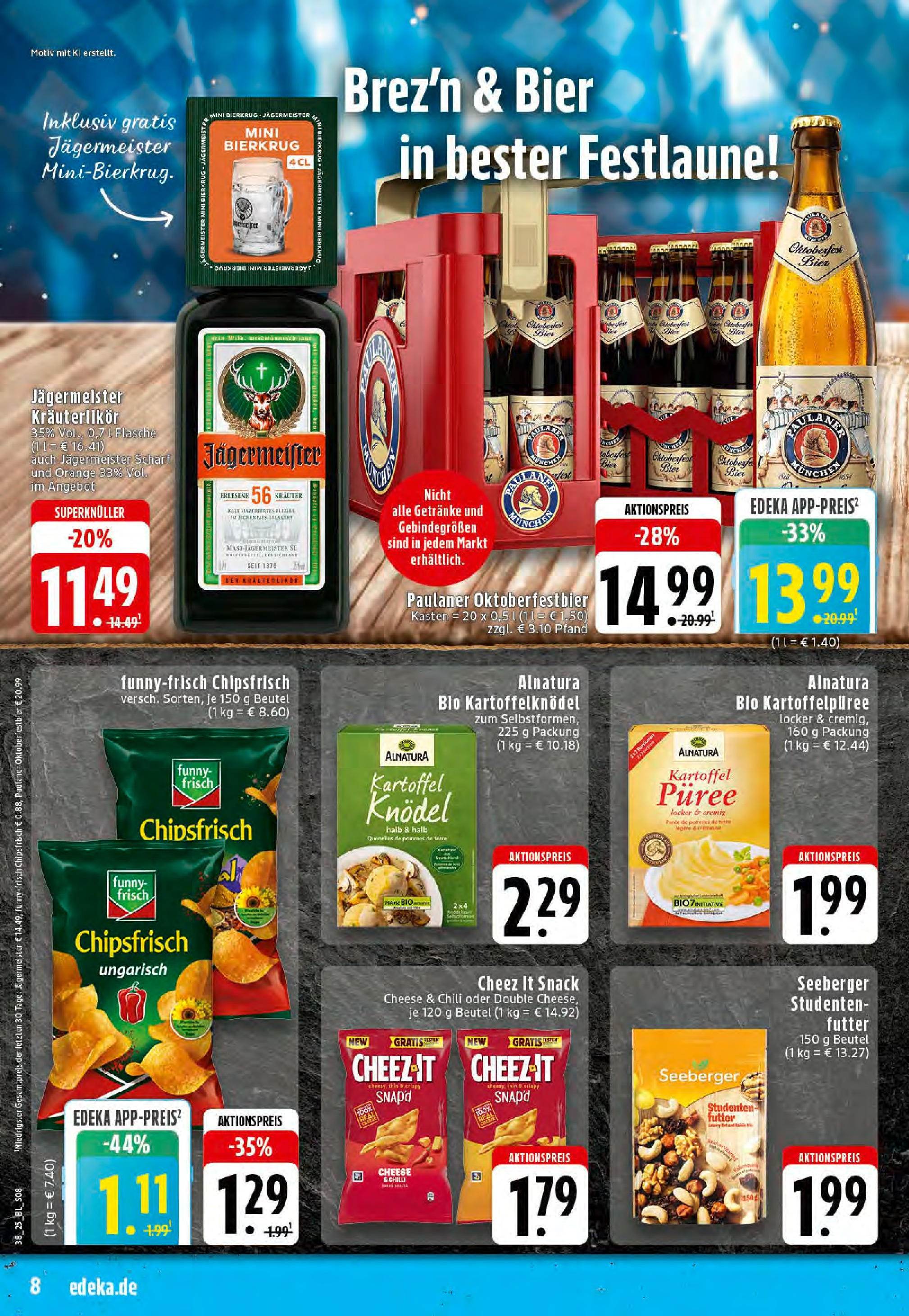 Edeka prospekt Recke	 (ab 14.09.2025) » Angebote Online | Seite: 8