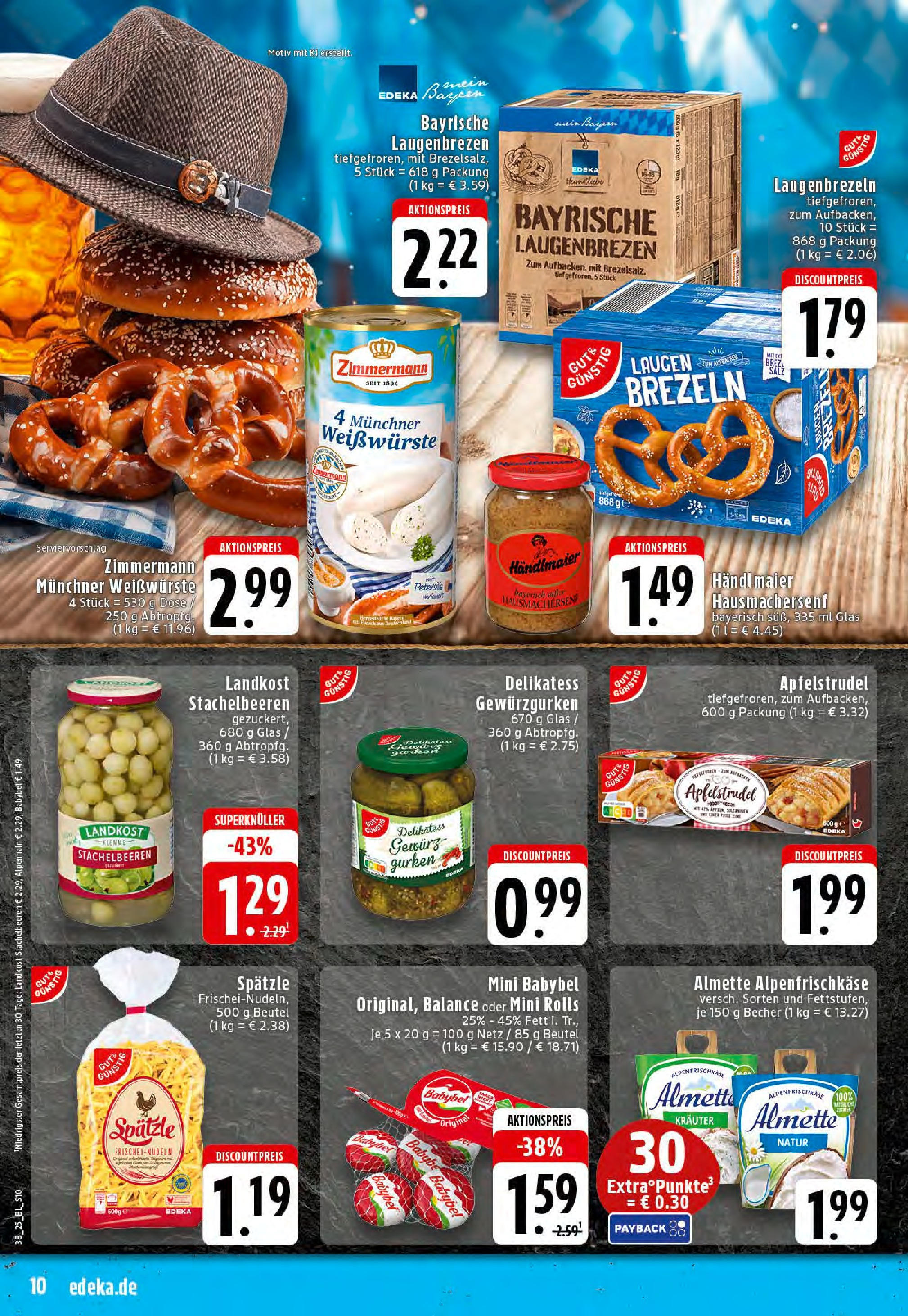 Edeka prospekt Recke	 (ab 14.09.2025) » Angebote Online | Seite: 10