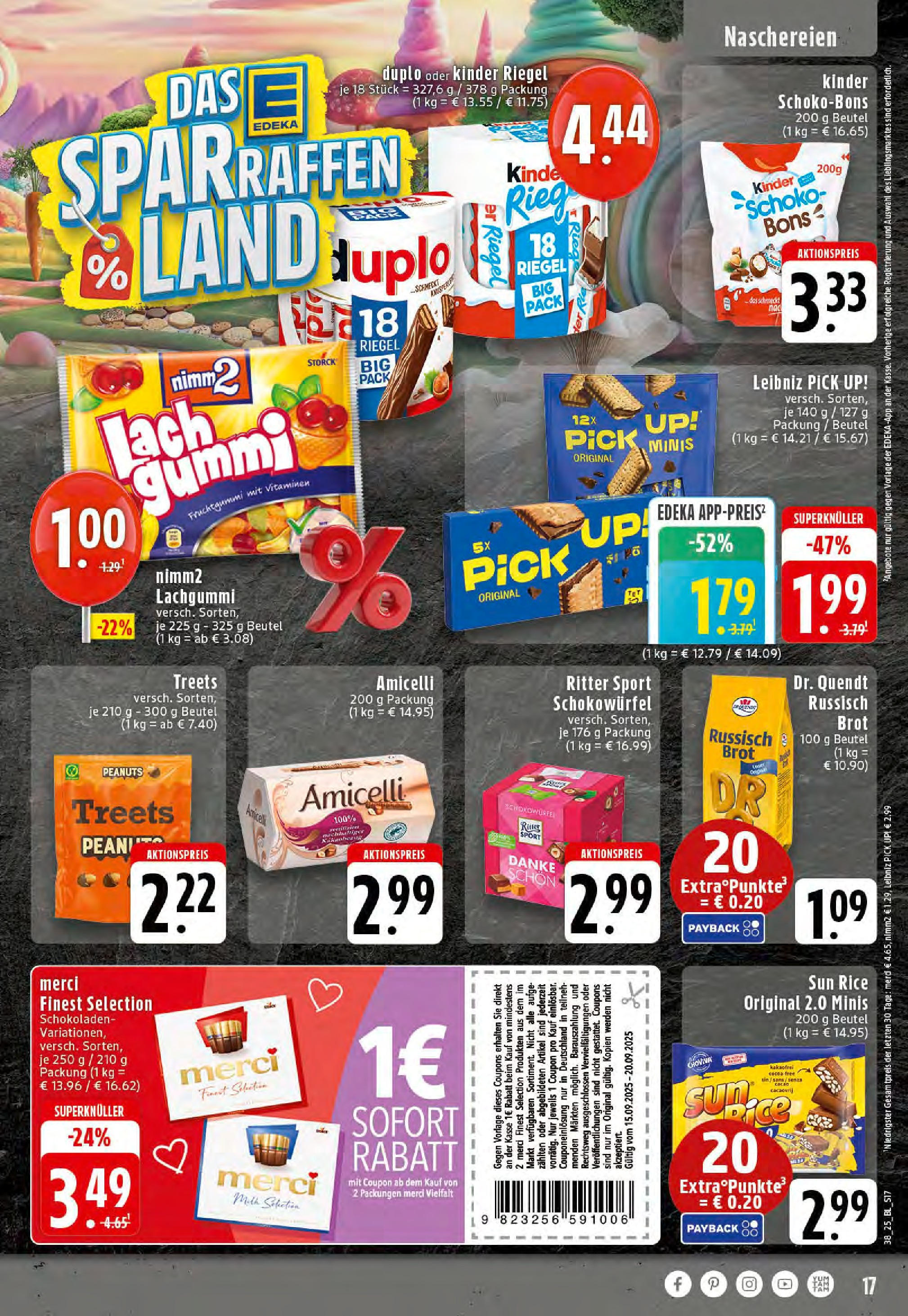 Edeka prospekt Recke	 (ab 14.09.2025) » Angebote Online | Seite: 17
