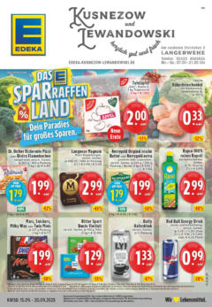 Edeka prospekt Langerwehe	 ab 14.09.2025 gültig