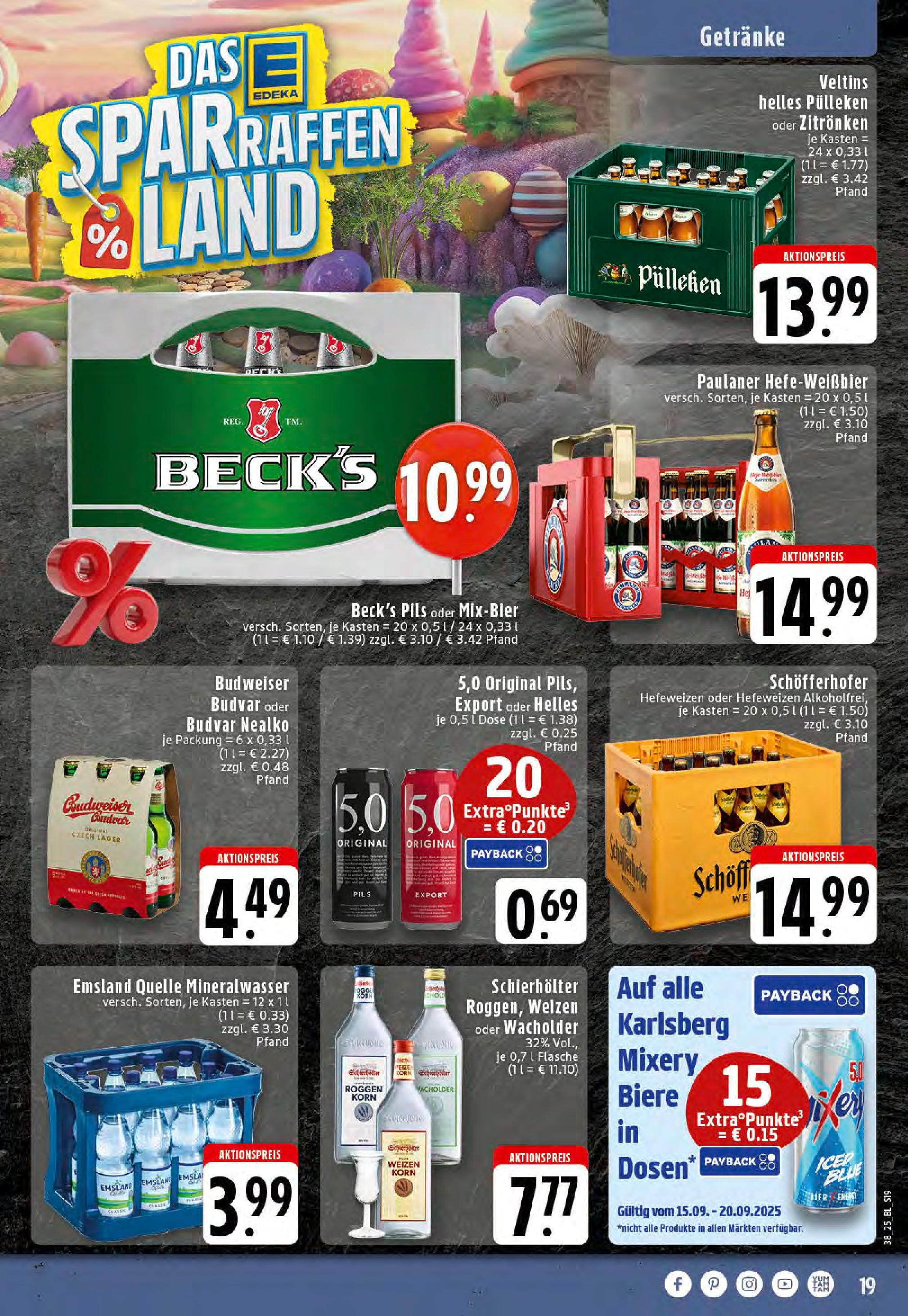 Edeka prospekt Recke	 (ab 14.09.2025) » Angebote Online | Seite: 19