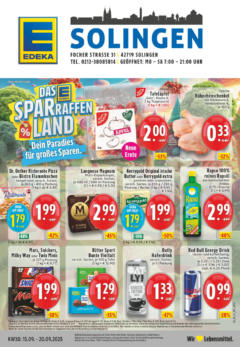 Edeka prospekt Solingen	 ab 14.09.2025 gültig
