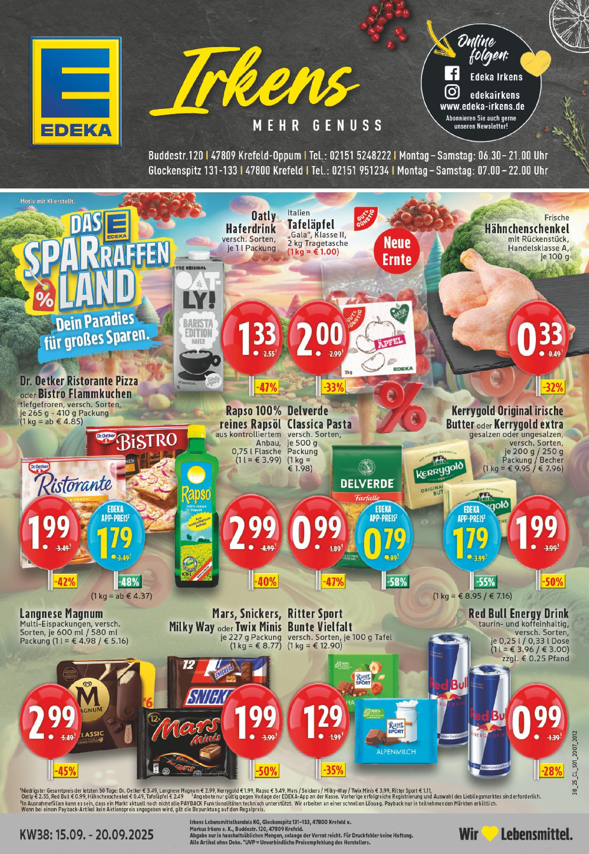 Edeka prospekt Krefeld	 (ab 14.09.2025) » Angebote Online | Seite: 1