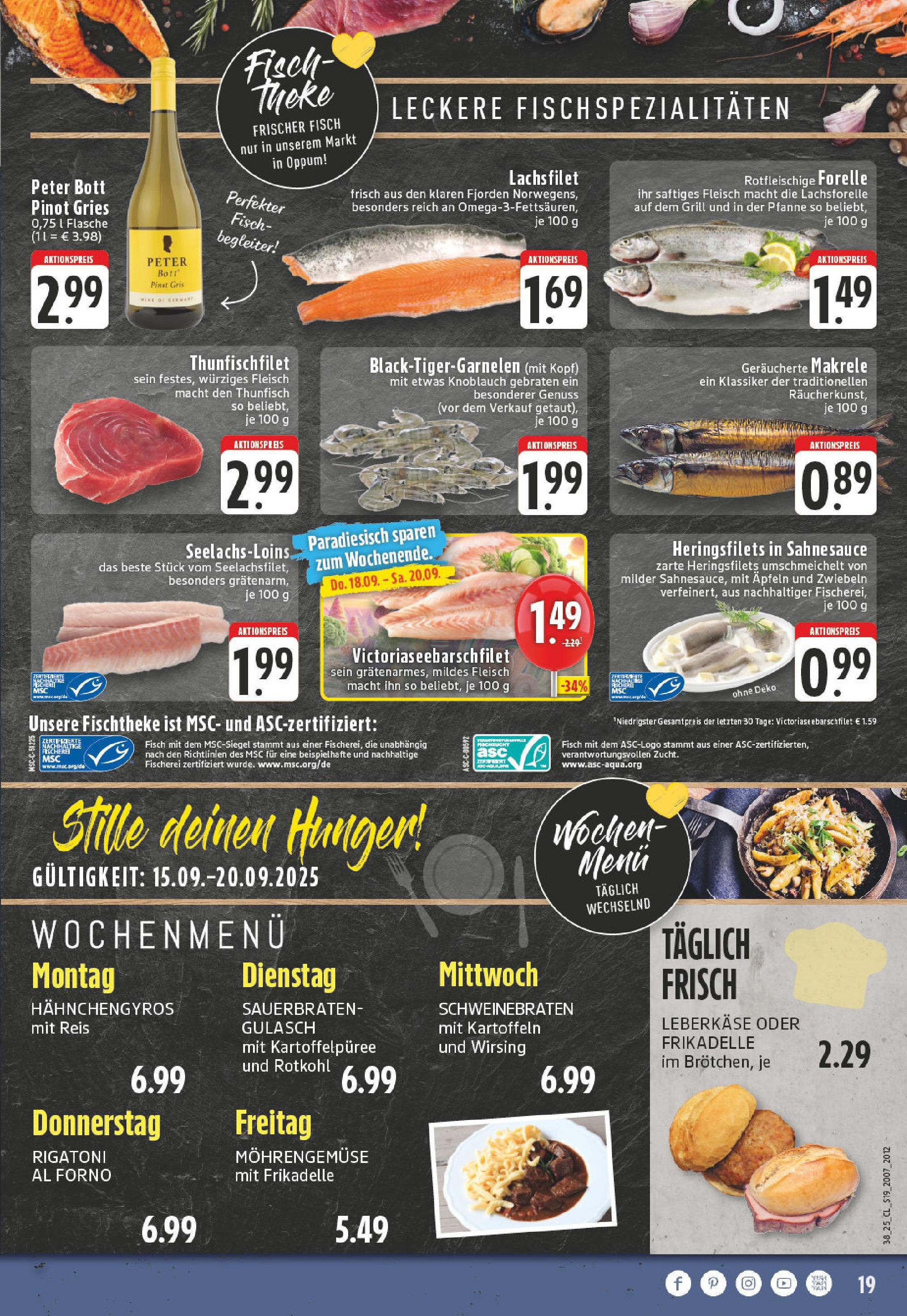 Edeka prospekt Krefeld	 (ab 14.09.2025) » Angebote Online | Seite: 21