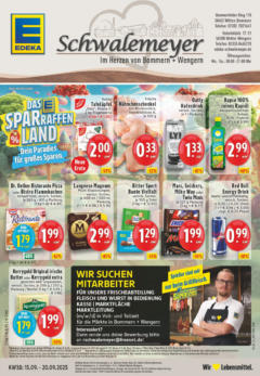 Edeka prospekt Witten-Bommern	 ab 14.09.2025 gültig