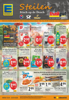 Edeka prospekt Euskirchen	 ab 14.09.2025 gültig