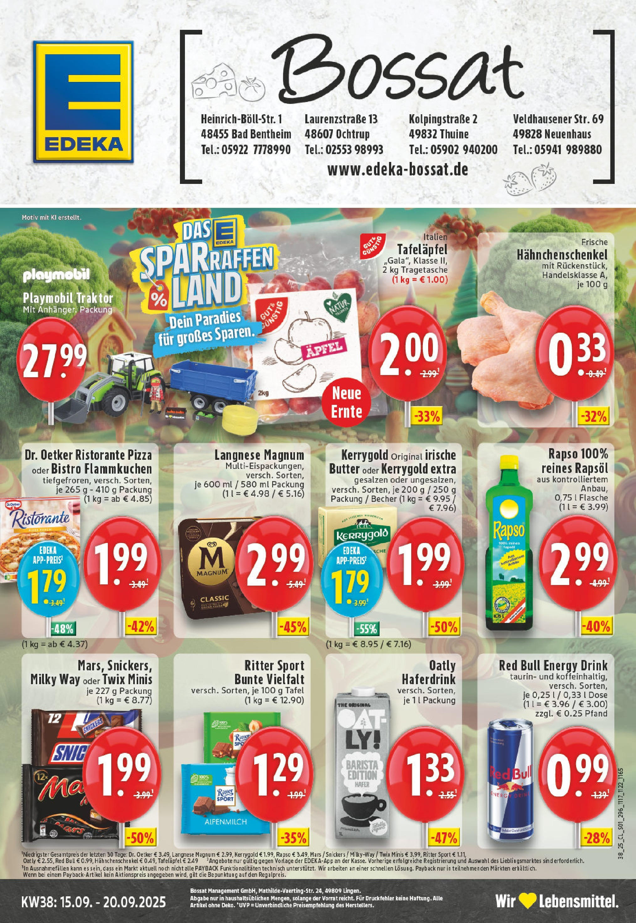 Edeka prospekt Ochtrup	 (ab 14.09.2025) » Angebote Online | Seite: 1