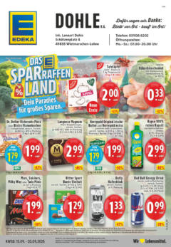 Edeka prospekt Lohne	 ab 14.09.2025 gültig
