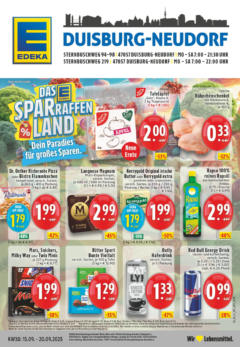 Edeka prospekt Duisburg	 ab 14.09.2025 gültig