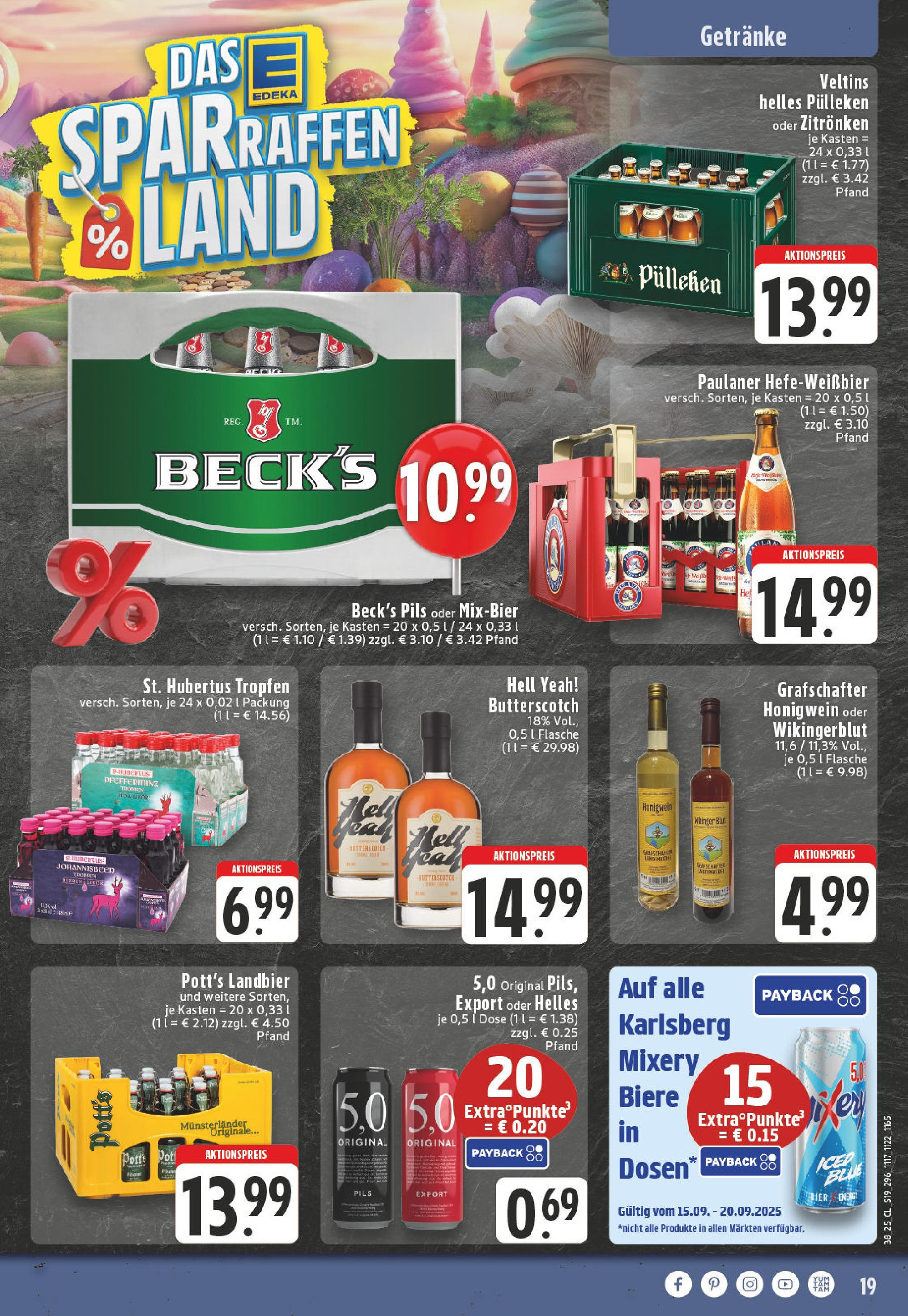 Edeka prospekt Ochtrup	 (ab 14.09.2025) » Angebote Online | Seite: 21