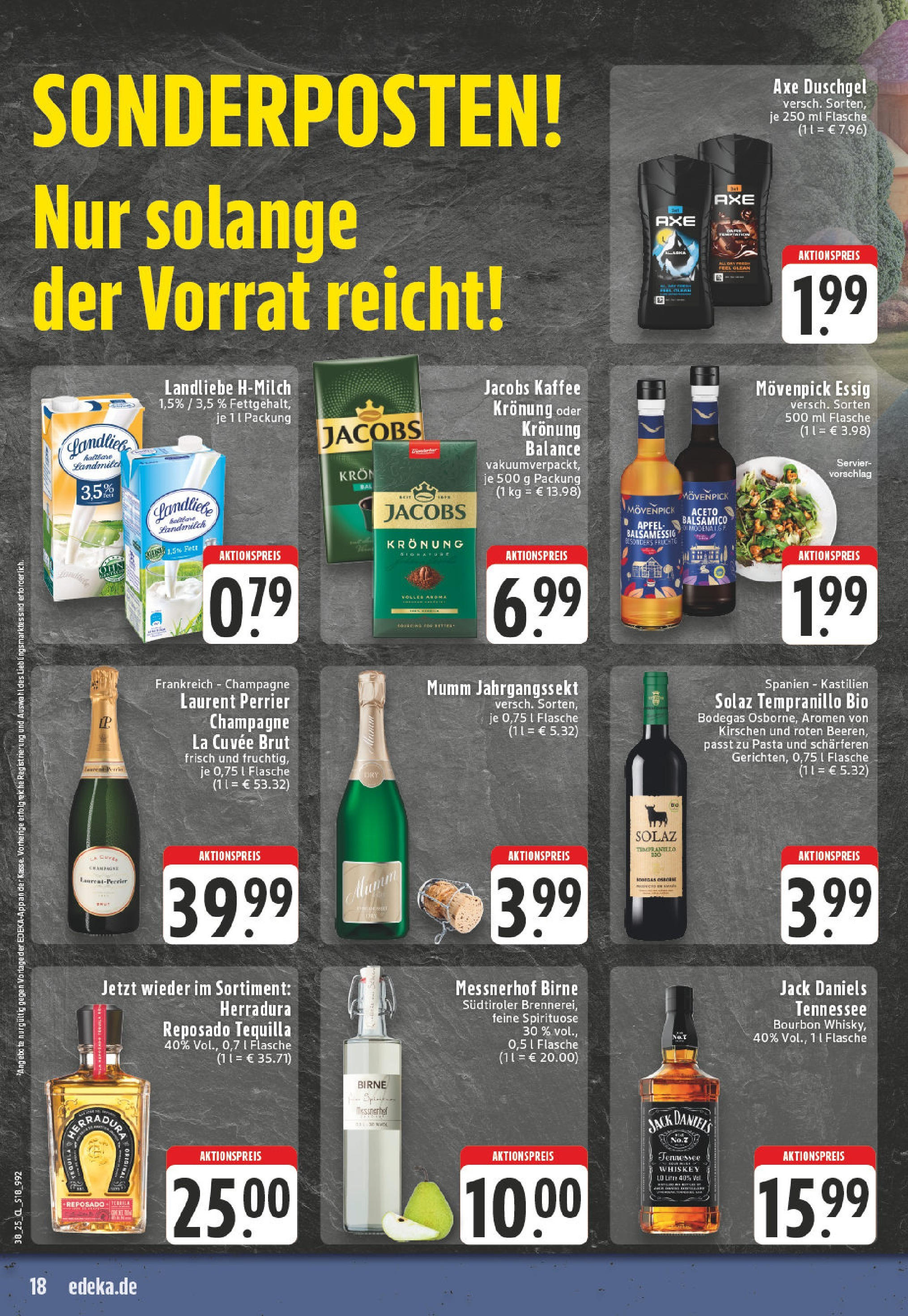 Edeka prospekt Köln-Lindenthal	 (ab 14.09.2025) » Angebote Online | Seite: 20 | Produkte: Kaffee, Essig, Duschgel, Shower Gel