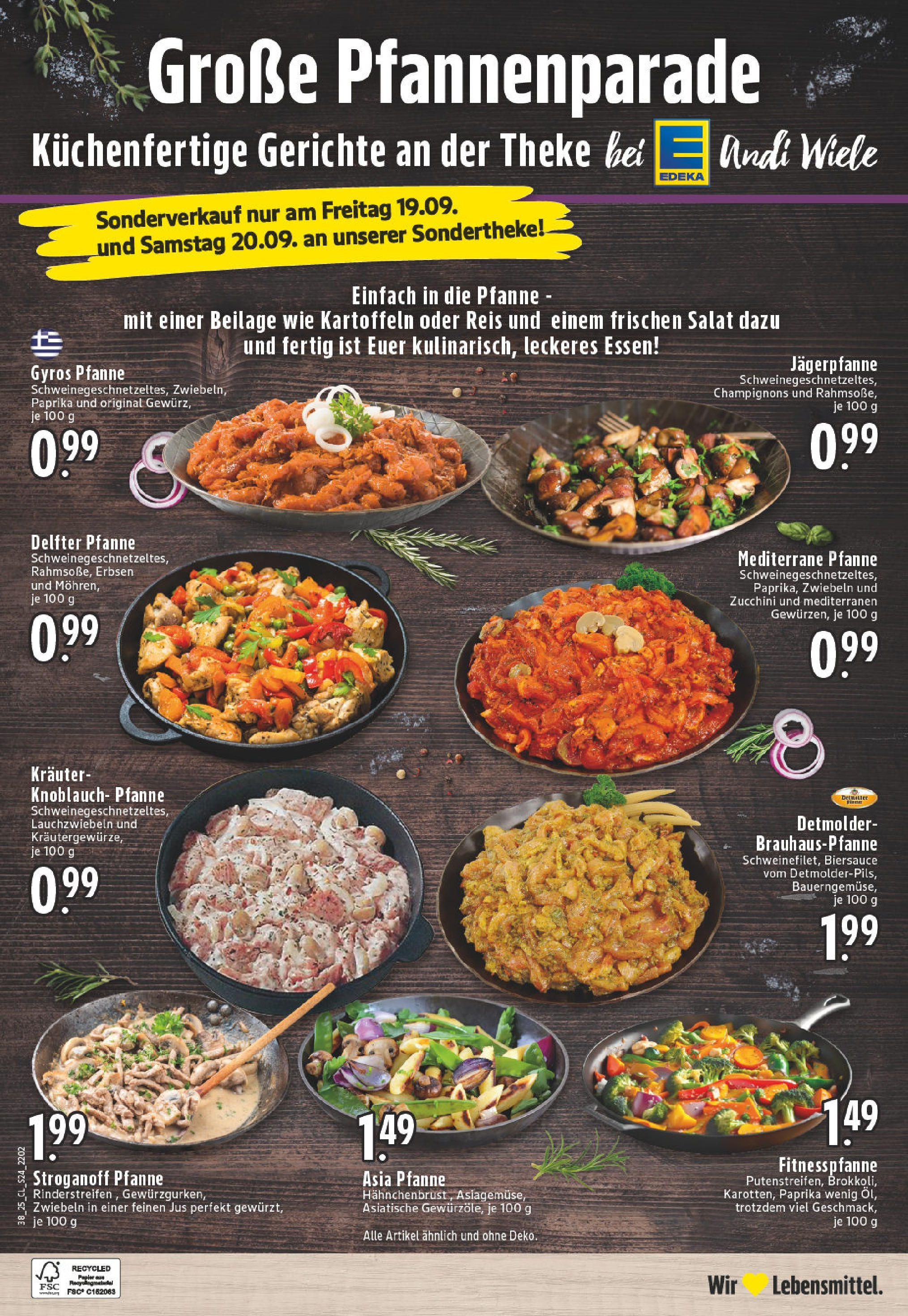 Edeka prospekt Horn-Bad Meinberg (ab 14.09.2025) » Angebote Online | Seite: 26 | Produkte: Theke, Knoblauch, Salat, Erbsen Edeka prospekt Horn-Bad Meinberg (ab 14.09.2025) » Angebote Online | Seite: 26 | Produkte: Theke, Knoblauch, Salat, Erbsen