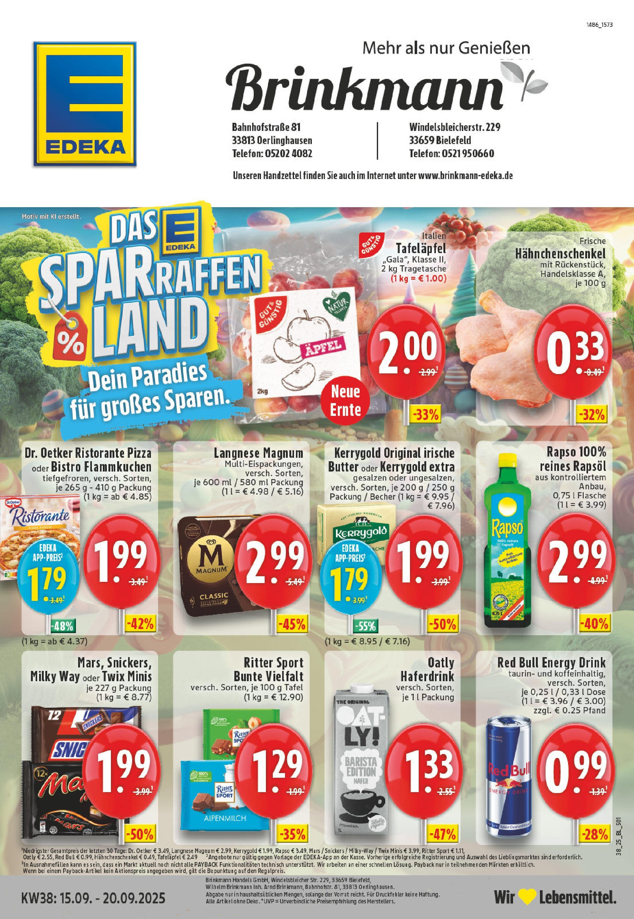 Edeka prospekt Bielefeld	 (ab 14.09.2025) » Angebote Online | Seite: 1