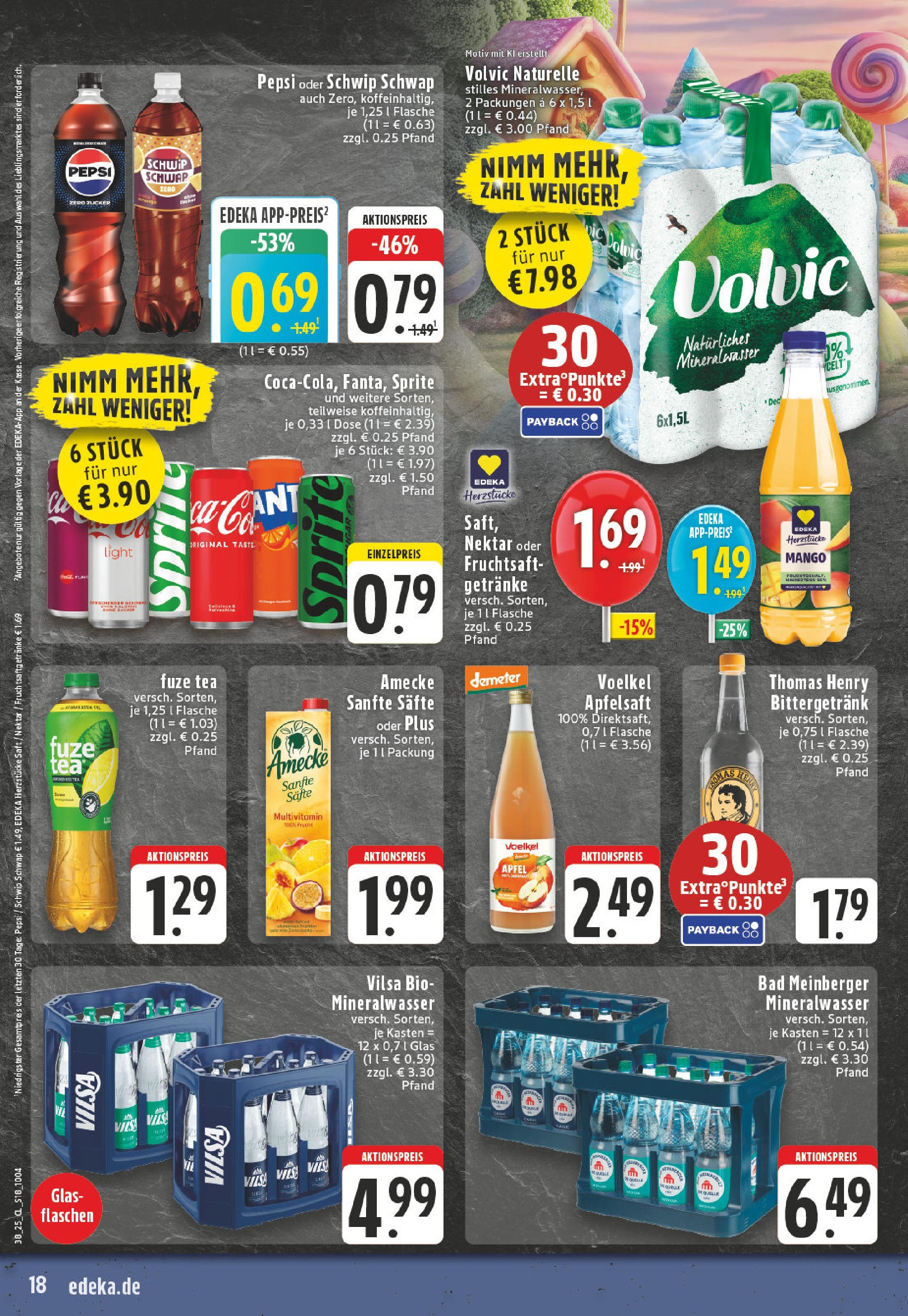 Edeka prospekt Versmold (ab 14.09.2025) » Angebote Online | Seite: 20 | Produkte: Bad, Äpfel, Pepsi, Fruchtsaft Edeka prospekt Versmold (ab 14.09.2025) » Angebote Online | Seite: 20 | Produkte: Bad, Äpfel, Pepsi, Fruchtsaft