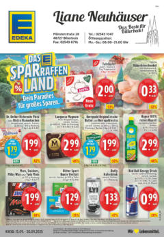 Edeka prospekt Billerbeck	 ab 14.09.2025 gültig