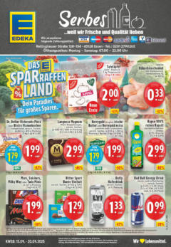 Edeka prospekt Essen	 ab 14.09.2025 gültig