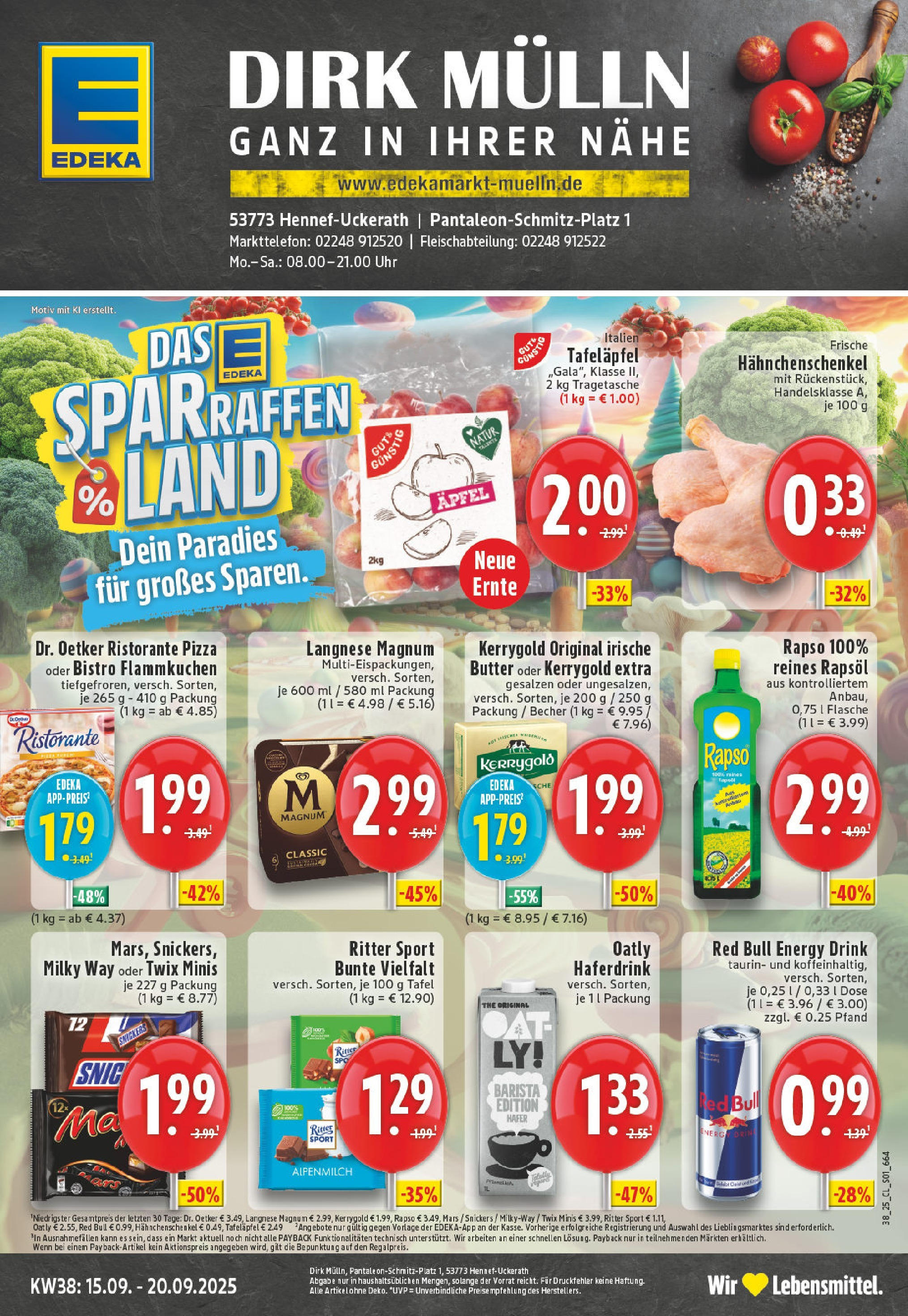 Edeka prospekt Hennef - Uckerath	 (ab 14.09.2025) » Angebote Online | Seite: 1