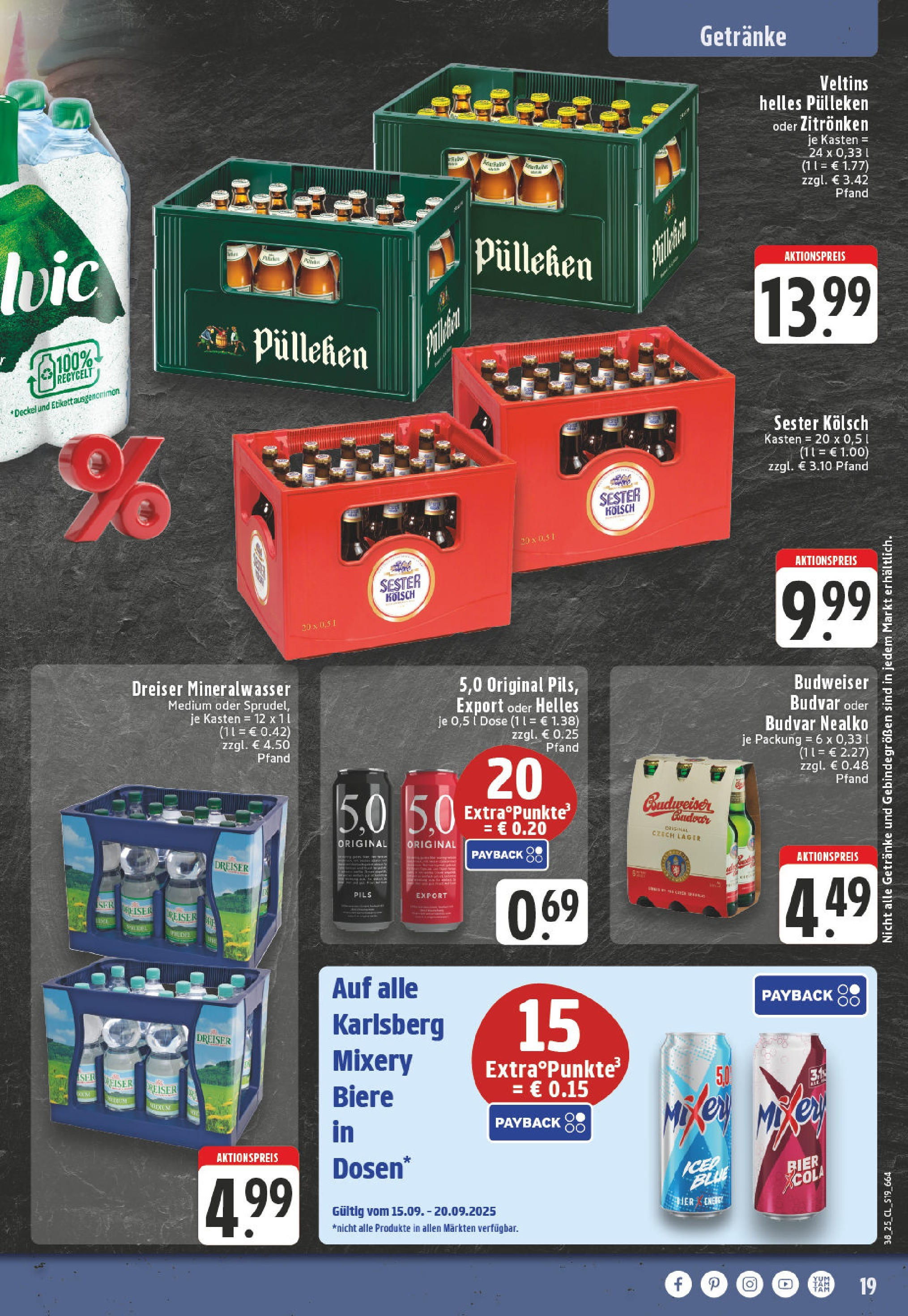 Edeka prospekt Hennef - Uckerath	 (ab 14.09.2025) » Angebote Online | Seite: 21