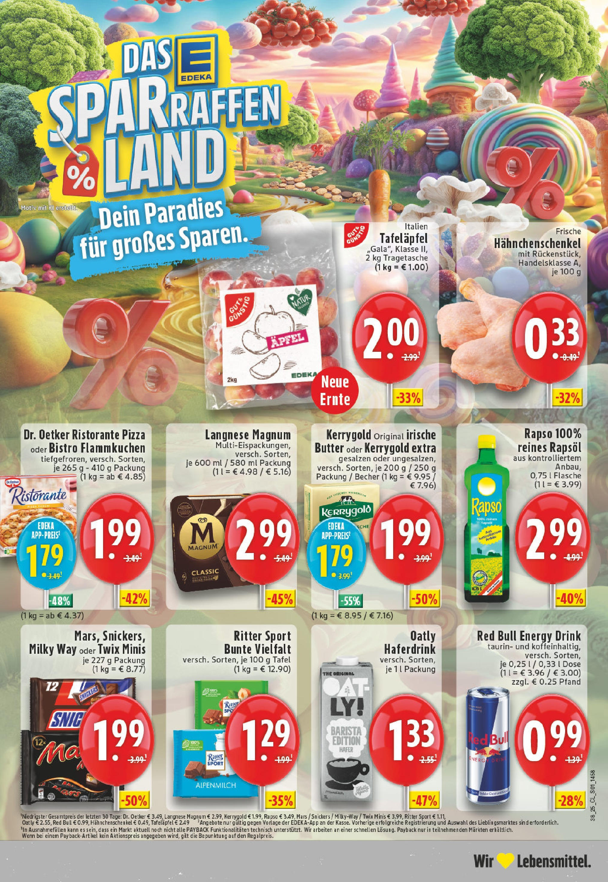 Edeka prospekt Dortmund	 (ab 14.09.2025) » Angebote Online | Seite: 5 | Produkte: Red bull, Energy, Ritter sport, Haferdrink