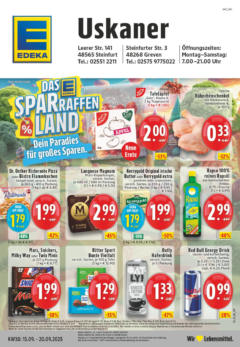 Edeka prospekt Greven	 ab 14.09.2025 gültig