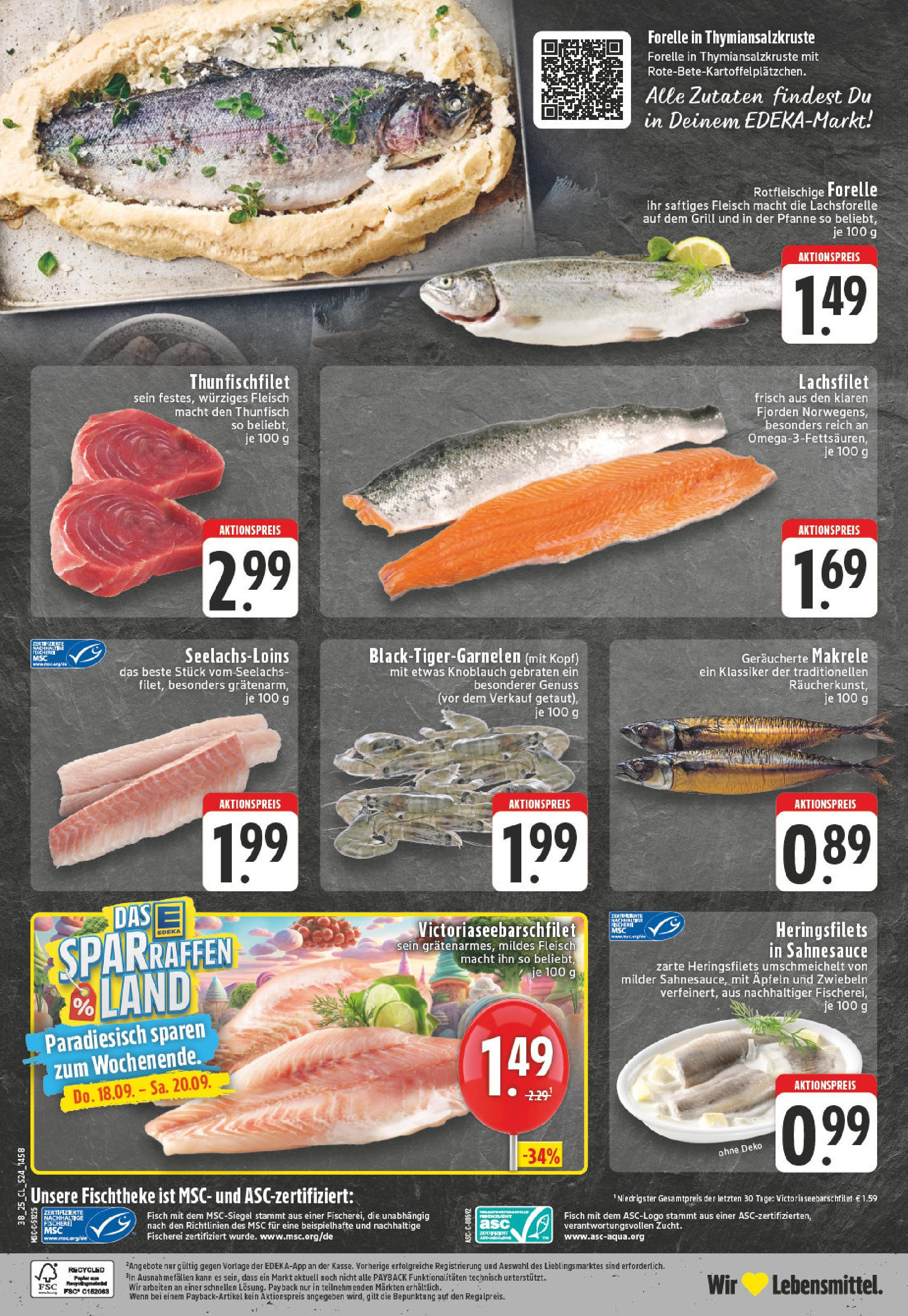 Edeka prospekt Dortmund	 (ab 14.09.2025) » Angebote Online | Seite: 30 | Produkte: Grill, Thunfisch, Fisch, Zwiebeln