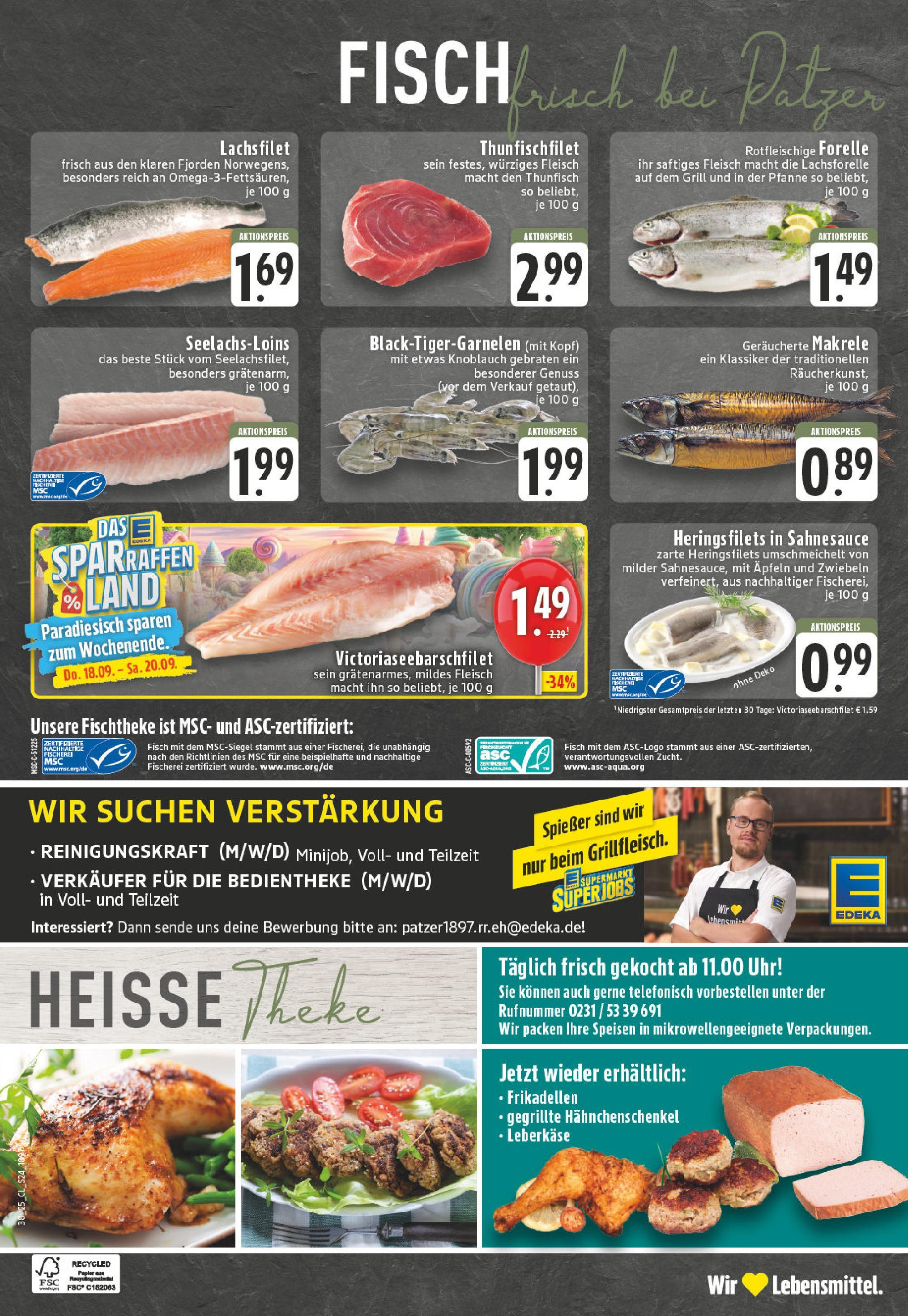 Edeka prospekt Dortmund - Wickede	 (ab 14.09.2025) » Angebote Online | Seite: 26 | Produkte: Grill, Theke, Zwiebeln, Uhr