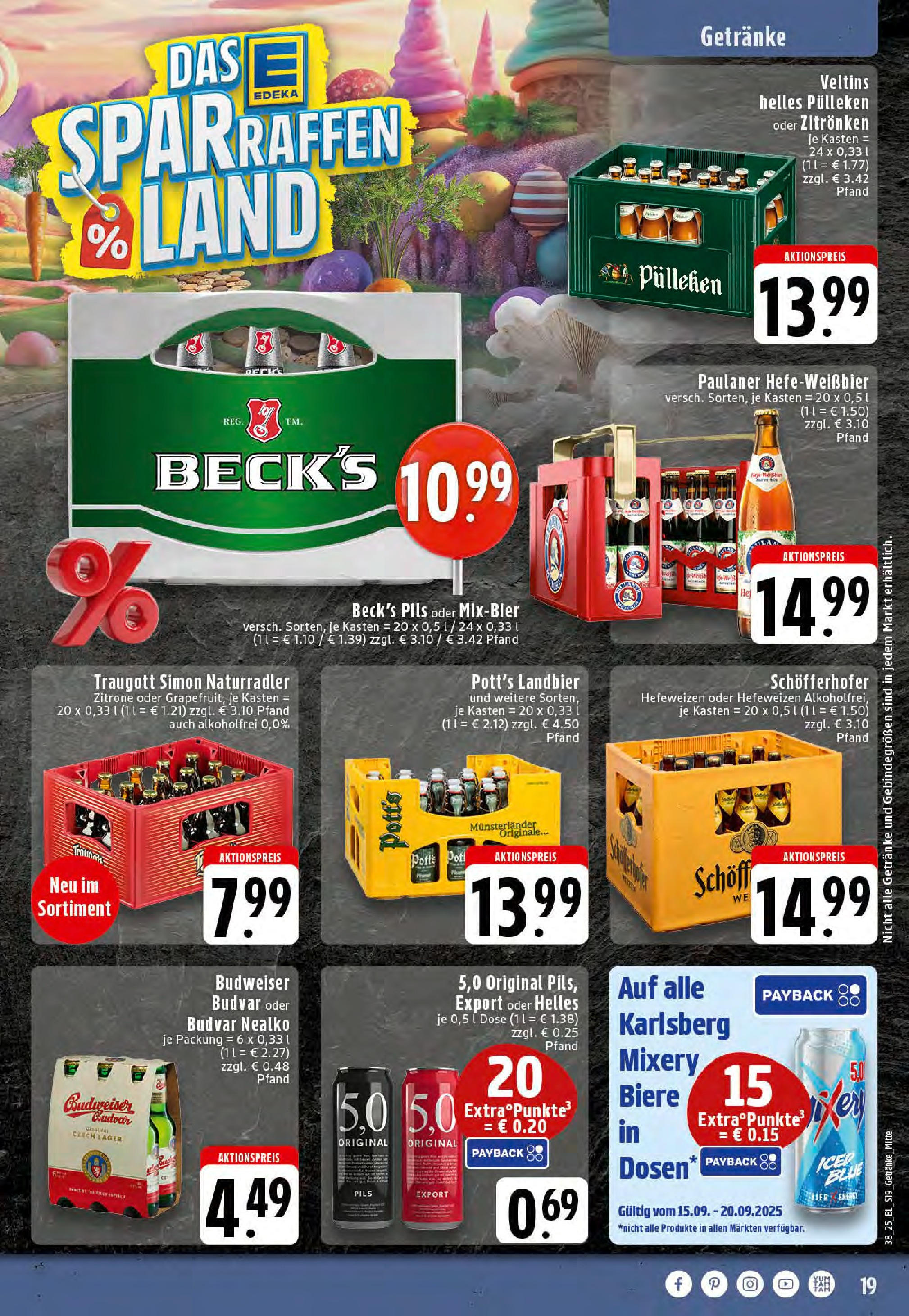 Edeka prospekt Stolberg	 (ab 14.09.2025) » Angebote Online | Seite: 19