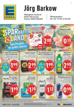 Edeka prospekt Oberhausen	 ab 14.09.2025 gültig