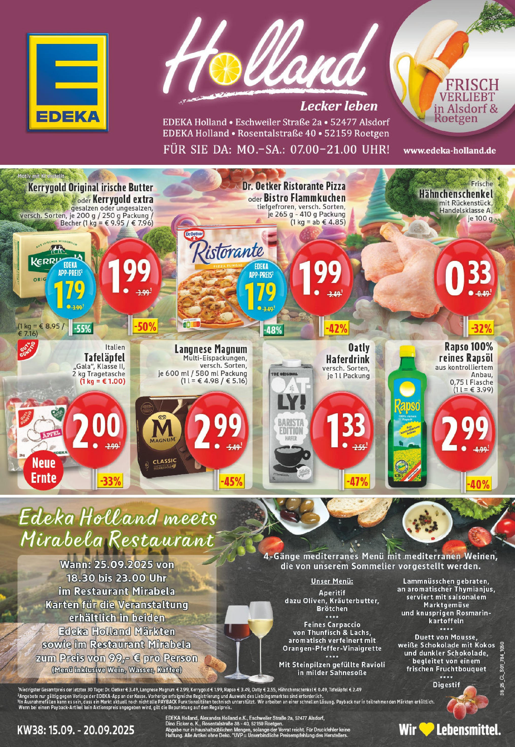 Edeka prospekt Alsdorf	 (ab 14.09.2025) » Angebote Online | Seite: 1