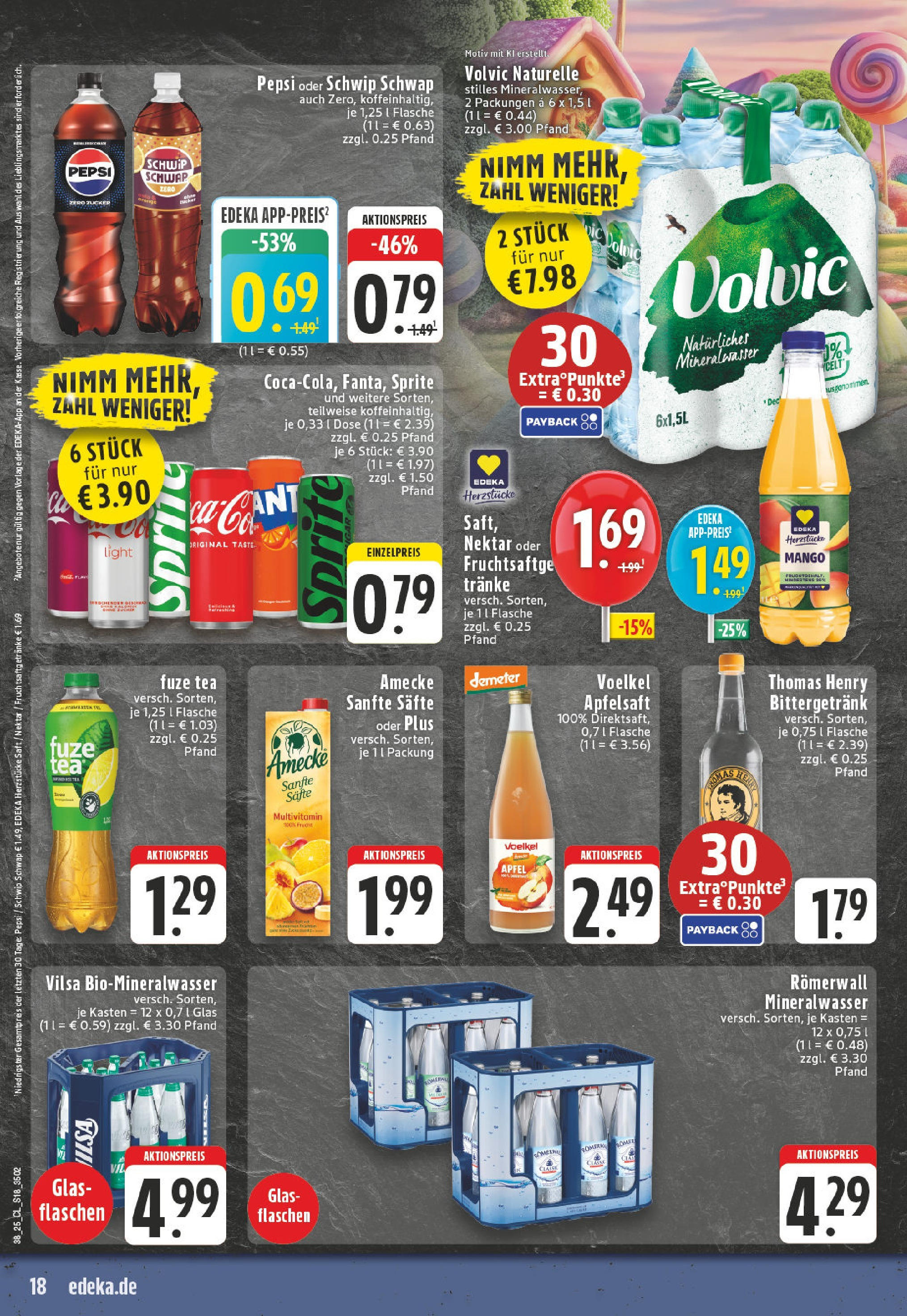 Edeka prospekt Leverkusen	 (ab 14.09.2025) » Angebote Online | Seite: 20 | Produkte: Sprite, Äpfel, Schwip schwap, Apfelsaft