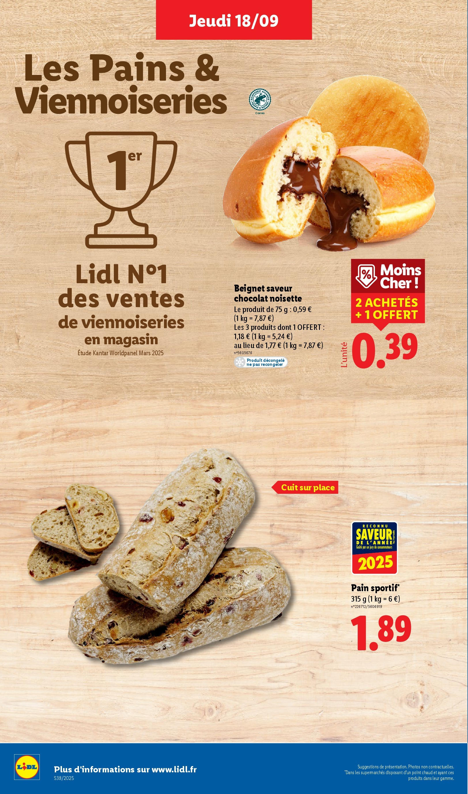 Catalogue LIDL du 17/09/2025 | Promo prospectus en ligne | Page: 8