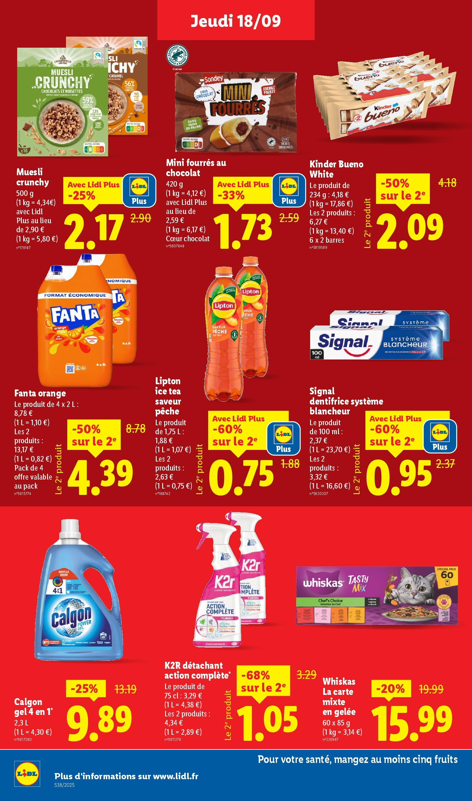 Catalogue LIDL du 17/09/2025 | Promo prospectus en ligne | Page: 14