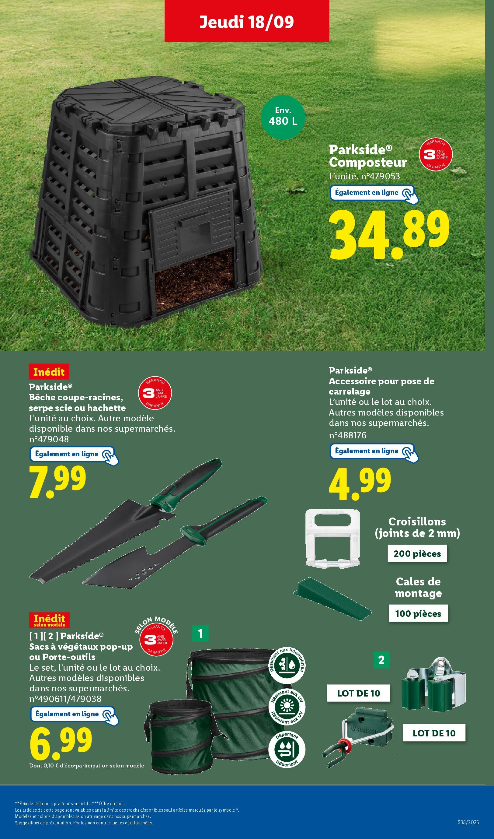 Catalogue LIDL du 17/09/2025 | Promo prospectus en ligne | Page: 39