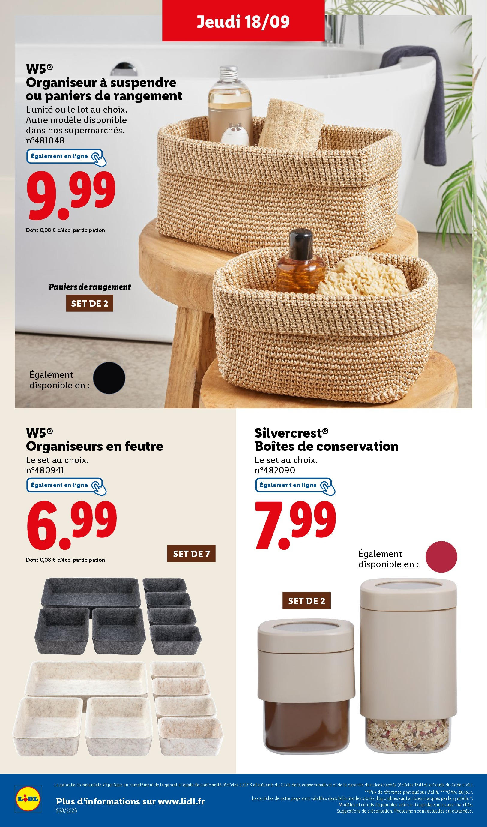 Catalogue LIDL du 17/09/2025 | Promo prospectus en ligne | Page: 44