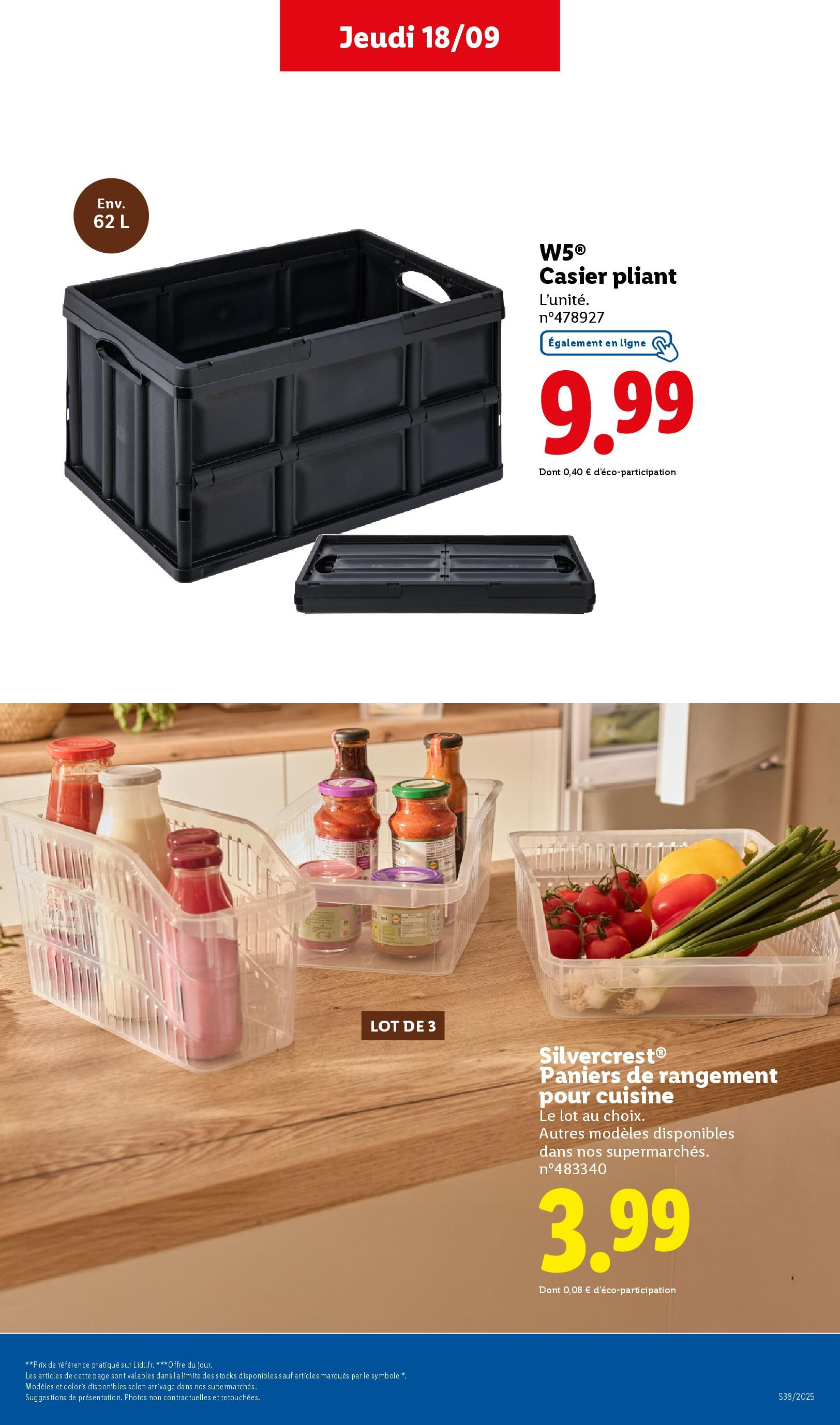 Catalogue LIDL du 17/09/2025 | Promo prospectus en ligne | Page: 47
