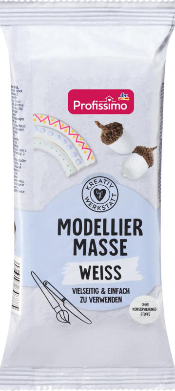 Profissimo Modelliermasse, weiß