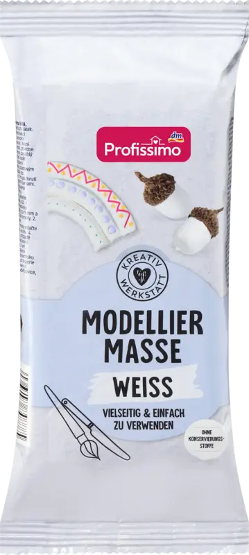 Profissimo Modelliermasse, weiß