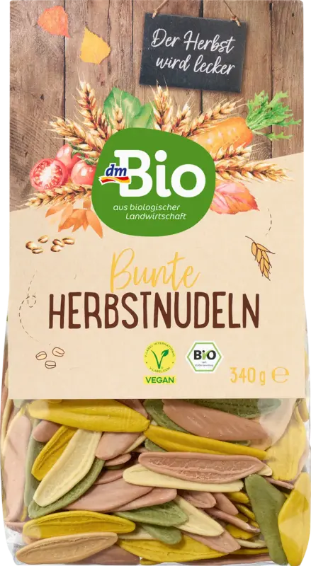 dmBio Bunte Herbstnudeln
