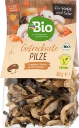 dmBio Getrocknete Pilzmischung mit Champignon, Herbsttrompete & Steinpilze
