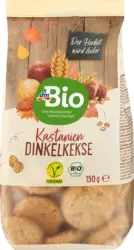 dmBio Kastanien Dinkelkekse